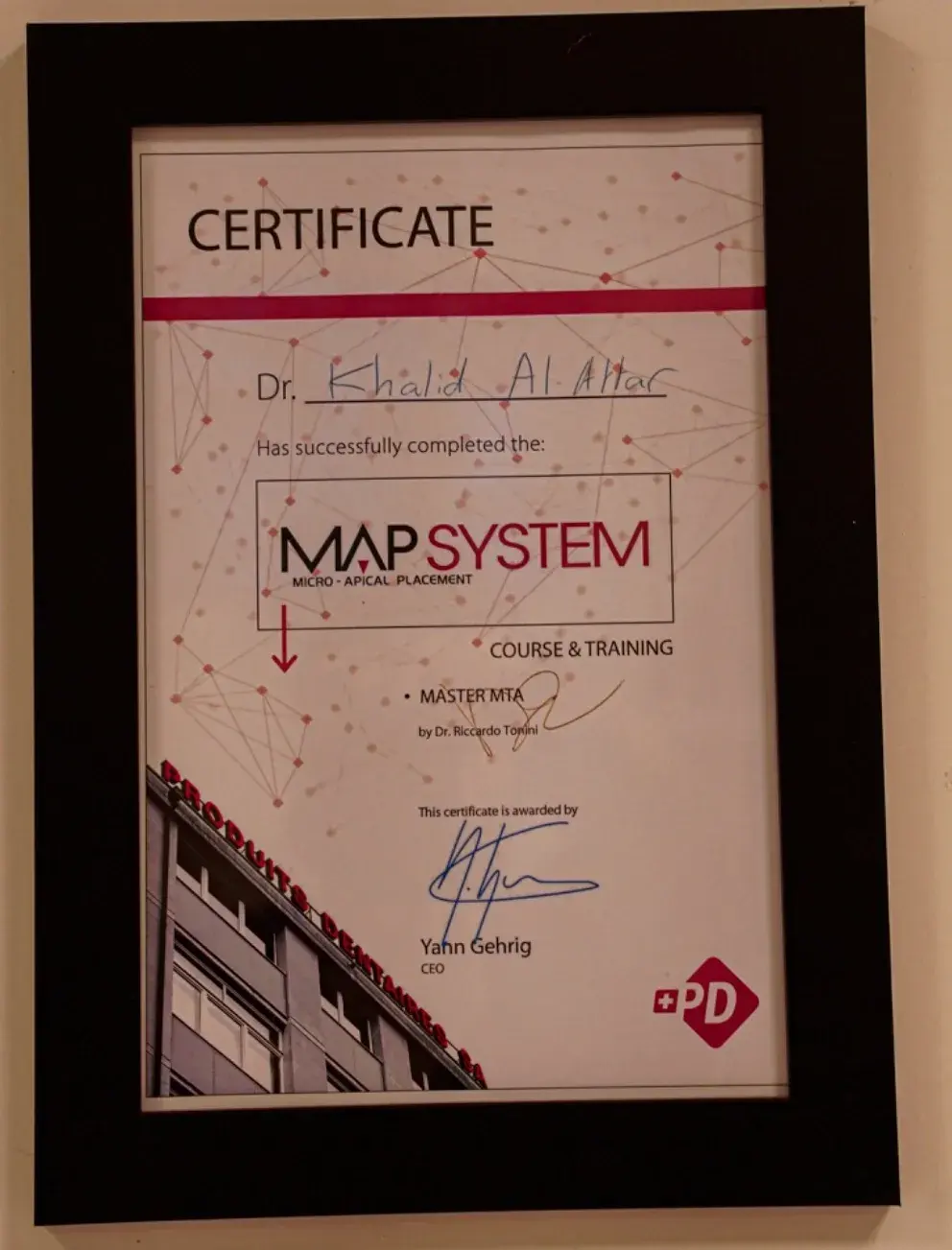 MAP System — Master MTA
