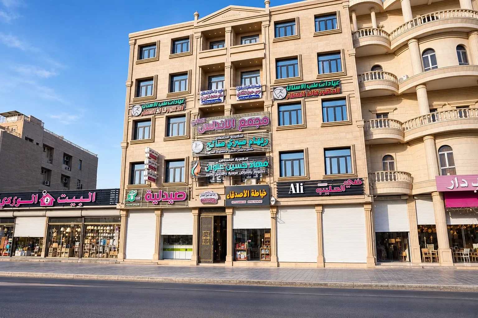 صورة من العيادة
